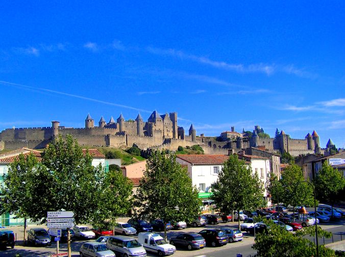 Carcassonne, Aude, Languedoc-Roussillon, France from the 1991 film ‘Robin Hood: Prince of Thieves’. The film, starring Kevin Costner and Mary Elizabeth Mastrantonio, was filmed in England but the longshots of Nottingham Castle were of the fortified city of Carcassonne in the south of France. https://witness.theguardian.com/assignment/554f8cbce4b0c0082b0da72b/1517637